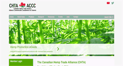 Desktop Screenshot of hemptrade.ca